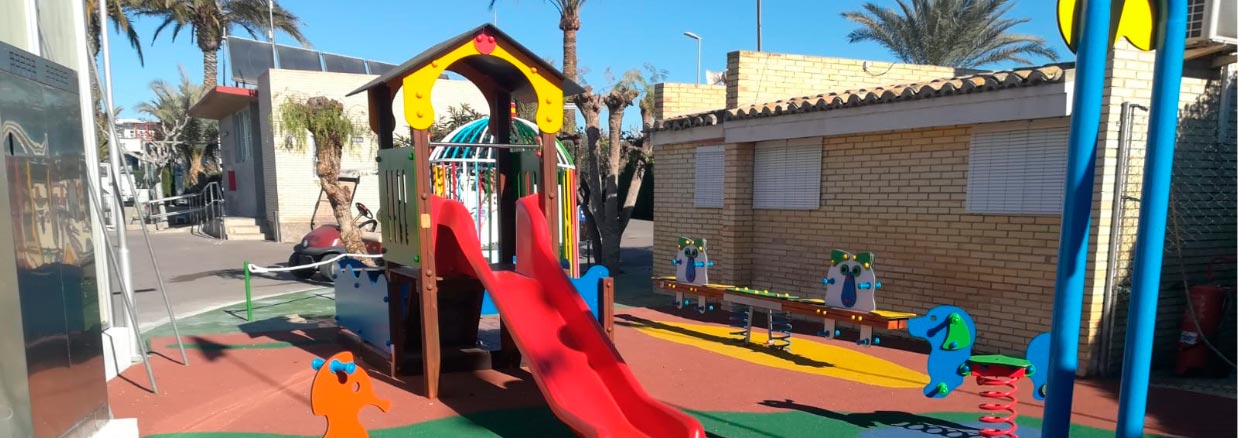 Parque Infantil Camping Bahia Santa Pola