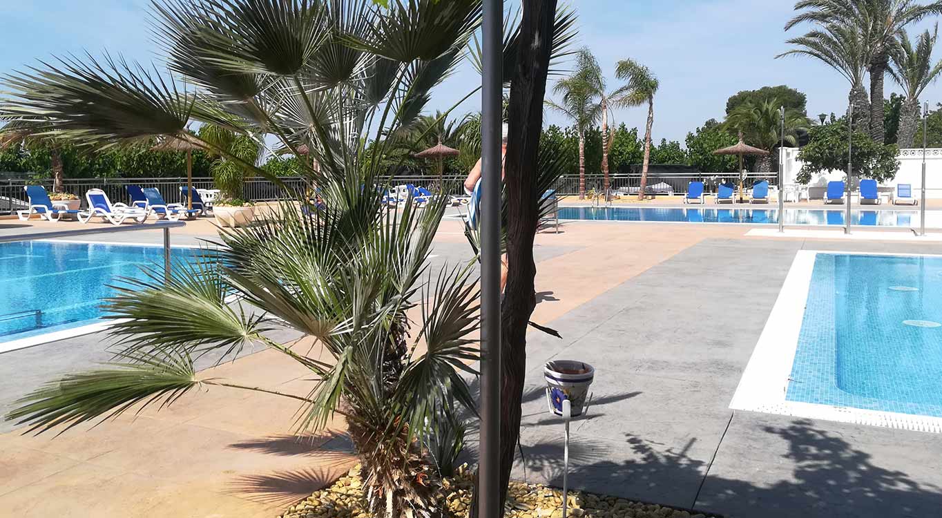 Piscina Camping Bahia Santa Pola 2